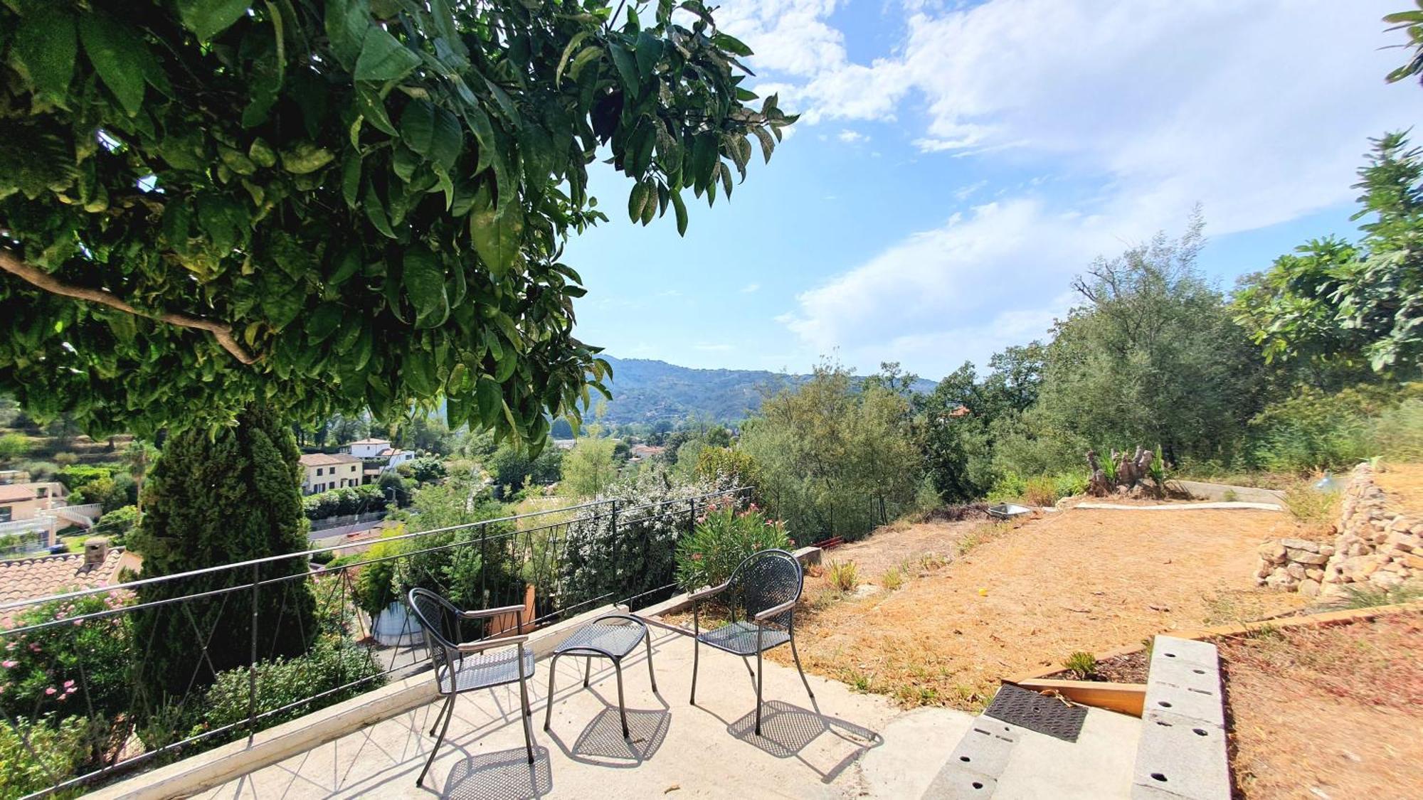 Calme Et Vue Panoramique Apartment Pegomas Exterior photo